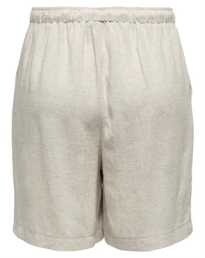Only - ONLSiesta Linen Shorts - Moonbeam